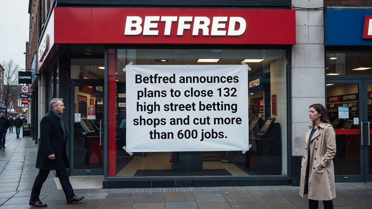 Interior of a UK betting shop showing betting terminals and customer area